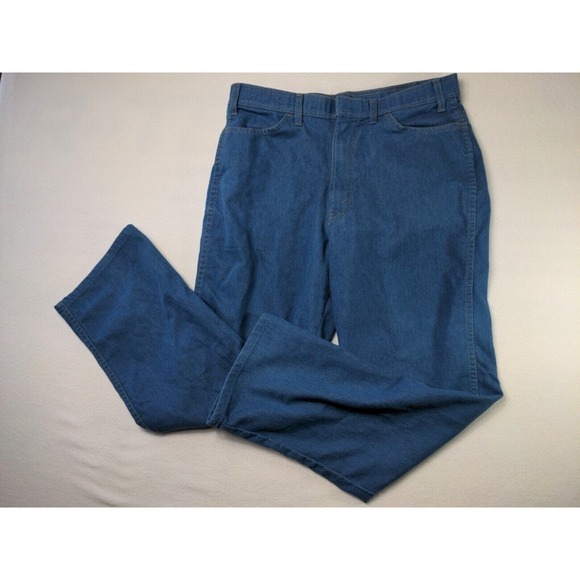 Town Craft Women's Light Blue Jeans Size W36 L30 Made In USA - Picture 2 of 10